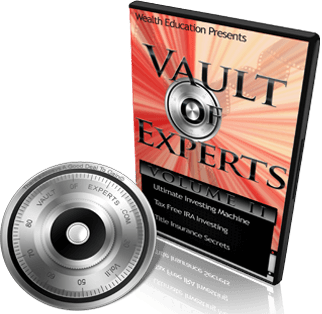 As part of the R.E.I. Association™ Platinum Package all new members get get this entire recording of Vault of 
Experts FREE!